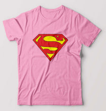 Load image into Gallery viewer, Superman T-Shirt for Men-Light Baby Pink-Ektarfa.online