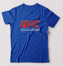 Load image into Gallery viewer, UFC T-Shirt for Men-Royal Blue-Ektarfa.online