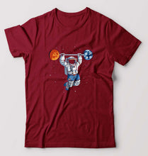 Load image into Gallery viewer, Gym T-Shirt for Men-Maroon-Ektarfa.online