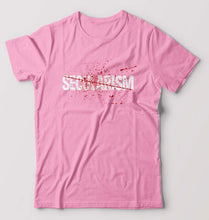 Load image into Gallery viewer, Secularism T-Shirt for Men-Light Baby Pink-Ektarfa.online