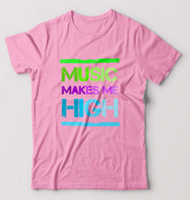 Load image into Gallery viewer, Music T-Shirt for Men-Light Baby Pink-Ektarfa.online