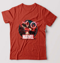 Load image into Gallery viewer, Scarlet Witch Wanda T-Shirt for Men-Brick Red-Ektarfa.online