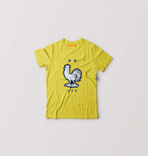 Load image into Gallery viewer, France Football Kids T-Shirt for Boy/Girl-Yellow-Ektarfa.online