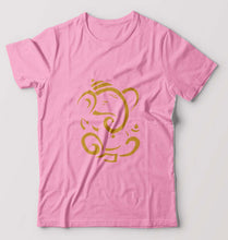 Load image into Gallery viewer, Ganpati JI(Ganesh) T-Shirt for Men-Light Baby Pink-Ektarfa.online