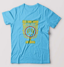 Load image into Gallery viewer, Psychedelic Love T-Shirt for Men-Light Blue-Ektarfa.online