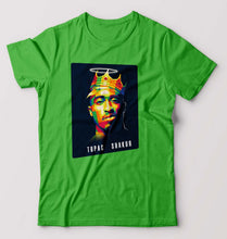 Load image into Gallery viewer, 2Pac Tupac T-Shirt for Men-flag green-Ektarfa.online
