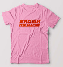 Load image into Gallery viewer, AP Dhillon Brown Munde T-Shirt for Men-Light Baby Pink-Ektarfa.online