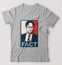 Load image into Gallery viewer, Dwight Schrute T-Shirt for Men-Grey Melange-Ektarfa.online