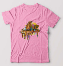 Load image into Gallery viewer, Piano T-Shirt for Men-Light Baby Pink-Ektarfa.online