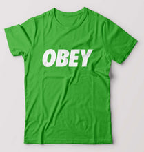 Load image into Gallery viewer, Obey T-Shirt for Men-flag green-Ektarfa.online