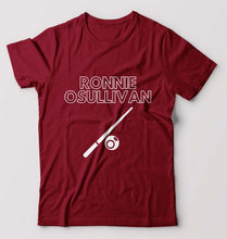 Load image into Gallery viewer, Ronnie O'Sullivan Snooker T-Shirt for Men-Maroon-Ektarfa.online