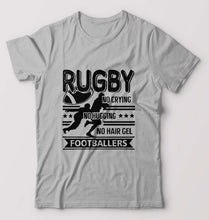 Load image into Gallery viewer, Rugby T-Shirt for Men-Grey Melange-Ektarfa.online