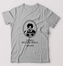 Load image into Gallery viewer, Drake Tribute Sidhu Moose Wala T-Shirt for Men-Grey Melange-Ektarfa.online