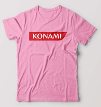 Load image into Gallery viewer, Konami T-Shirt for Men-Light Baby Pink-Ektarfa.online