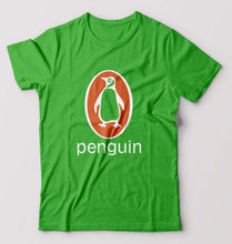 Load image into Gallery viewer, Penguin T-Shirt for Men-flag green-Ektarfa.online