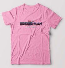 Load image into Gallery viewer, Spiderman Superhero T-Shirt for Men-Light Baby Pink-Ektarfa.online
