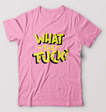 Load image into Gallery viewer, What The Fuck T-Shirt for Men-Light Baby Pink-Ektarfa.online