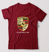 Load image into Gallery viewer, Porsche T-Shirt for Men-Maroon-Ektarfa.online