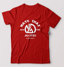 Load image into Gallery viewer, Nate Diaz UFC T-Shirt for Men-Red-Ektarfa.online