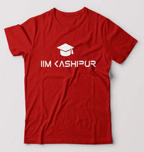 Load image into Gallery viewer, IIM Kashipur T-Shirt for Men-Red-Ektarfa.online