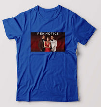 Load image into Gallery viewer, Red Notice T-Shirt for Men-Royal Blue-Ektarfa.online