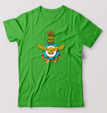 Load image into Gallery viewer, Indian Air Force Army T-Shirt for Men-flag green-Ektarfa.online