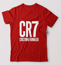 Load image into Gallery viewer, Cristiano Ronaldo CR7 T-Shirt for Men-Red-Ektarfa.online