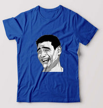 Load image into Gallery viewer, Yao Ming Face(Bitch Please) T-Shirt for Men-Royal Blue-Ektarfa.online