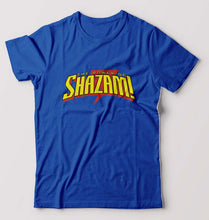 Load image into Gallery viewer, The Power of Shazam! T-Shirt for Men-Royal Blue-Ektarfa.online