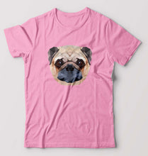 Load image into Gallery viewer, Pug Dog T-Shirt for Men-Light Baby Pink-Ektarfa.online