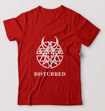 Load image into Gallery viewer, Disturbed T-Shirt for Men-Red-Ektarfa.online