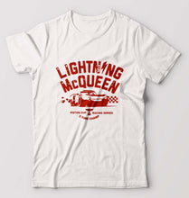 Load image into Gallery viewer, Lightning McQueen T-Shirt for Men-White-Ektarfa.online