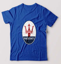 Load image into Gallery viewer, Maserati T-Shirt for Men-Royal Blue-Ektarfa.online
