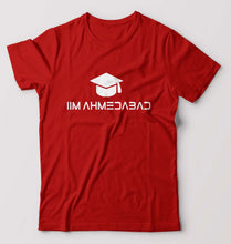 Load image into Gallery viewer, IIM A Ahmedabad T-Shirt for Men-Red-Ektarfa.online