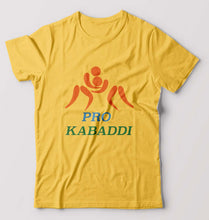 Load image into Gallery viewer, Kadaddi T-Shirt for Men-Golden Yellow-Ektarfa.online