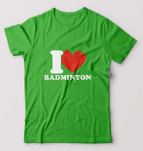 Load image into Gallery viewer, I Love Badminton T-Shirt for Men-Ektarfa.online