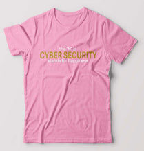 Load image into Gallery viewer, Cyber Security T-Shirt for Men-Light Baby Pink-Ektarfa.online
