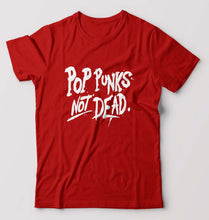 Load image into Gallery viewer, Pop Punks Not Dead T-Shirt for Men-Red-Ektarfa.online