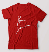 Load image into Gallery viewer, Nina Simone T-Shirt for Men-Red-Ektarfa.online