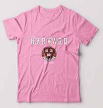 Load image into Gallery viewer, Harvard T-Shirt for Men-Light Baby Pink-Ektarfa.online