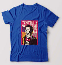 Load image into Gallery viewer, Sid Vicious T-Shirt for Men-Royal Blue-Ektarfa.online