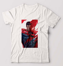 Load image into Gallery viewer, Superman Superhero T-Shirt for Men-White-Ektarfa.online