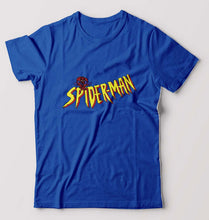 Load image into Gallery viewer, Spiderman Superhero T-Shirt for Men-Royal Blue-Ektarfa.online