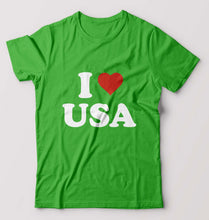 Load image into Gallery viewer, I Love USA T-Shirt for Men-Ektarfa.online