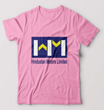 Load image into Gallery viewer, Hindustan Motors Limited T-Shirt for Men-Light Baby Pink-Ektarfa.online