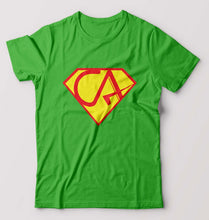 Load image into Gallery viewer, Chartered Accountants(CA) T-Shirt for Men-flag green-Ektarfa.online