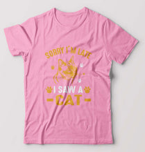 Load image into Gallery viewer, Cat Lover T-Shirt for Men-Light Baby Pink-Ektarfa.online