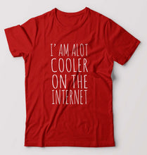 Load image into Gallery viewer, Internet T-Shirt for Men-Red-Ektarfa.online