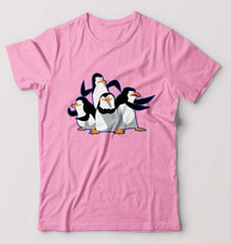 Load image into Gallery viewer, Penguins of Madagascar T-Shirt for Men-Light Baby Pink-Ektarfa.online