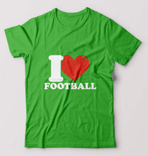 Load image into Gallery viewer, I Love Football T-Shirt for Men-Ektarfa.online